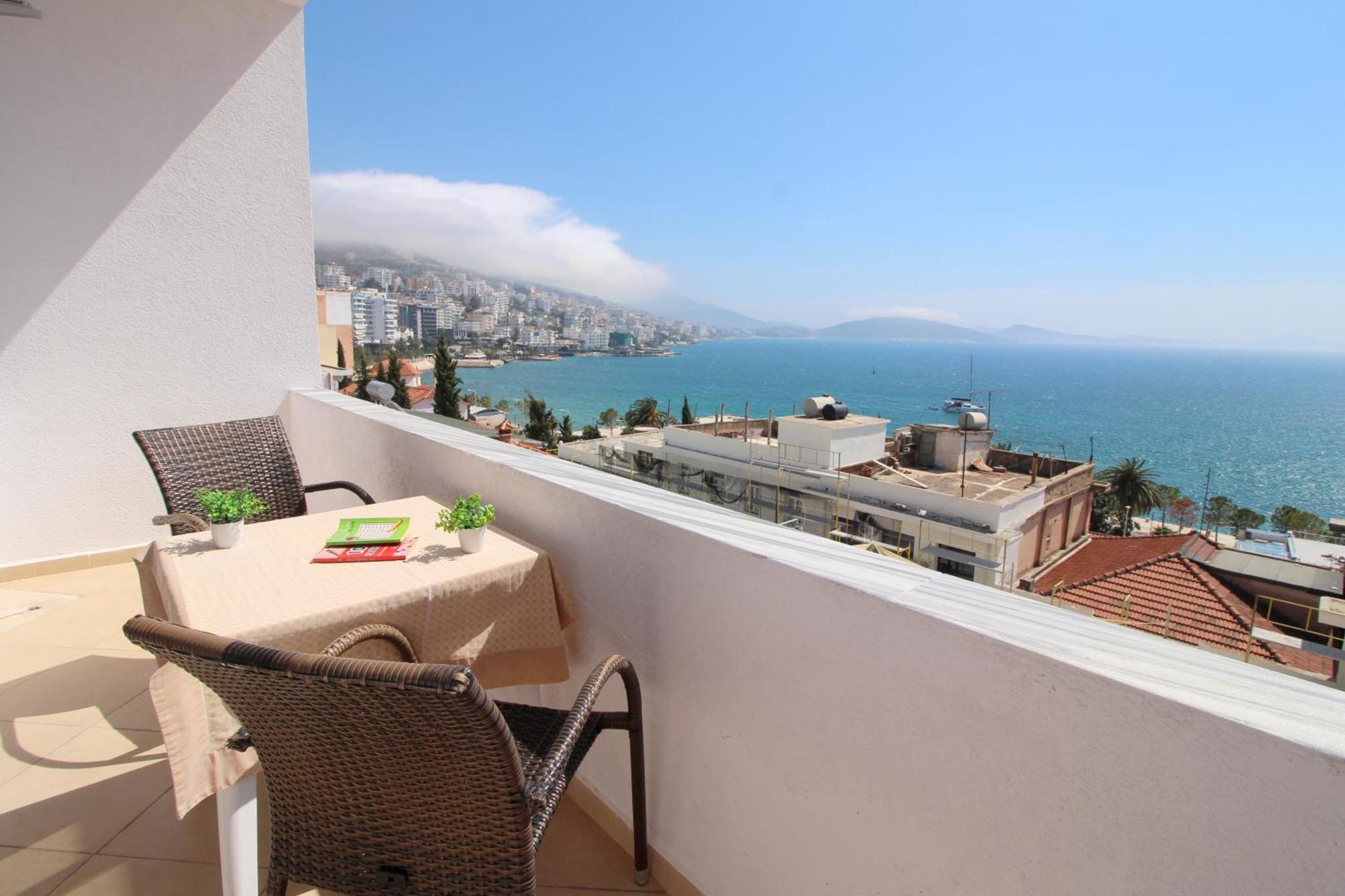 July Seaview Apartments Saranda Dış mekan fotoğraf