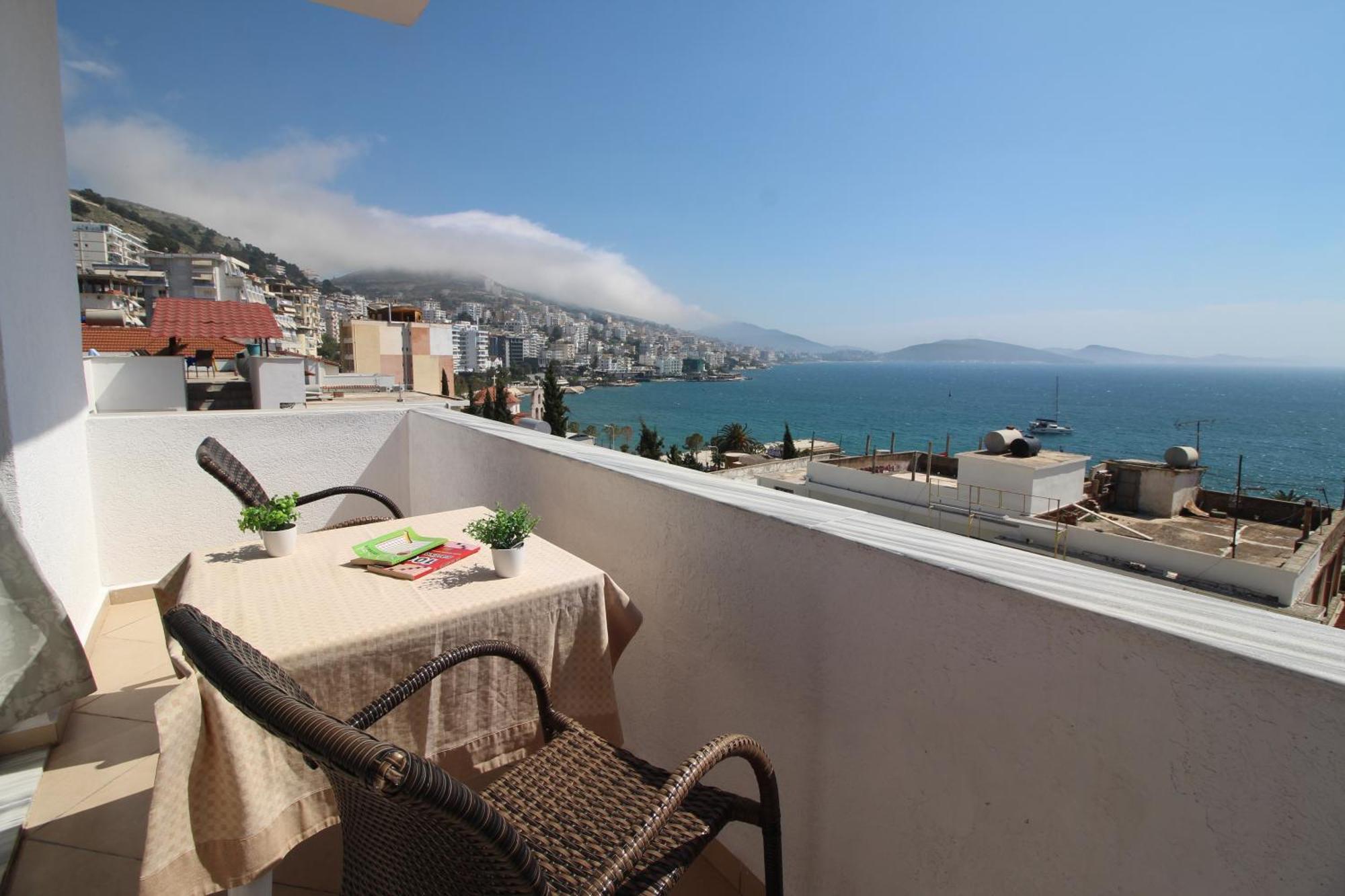 July Seaview Apartments Saranda Dış mekan fotoğraf