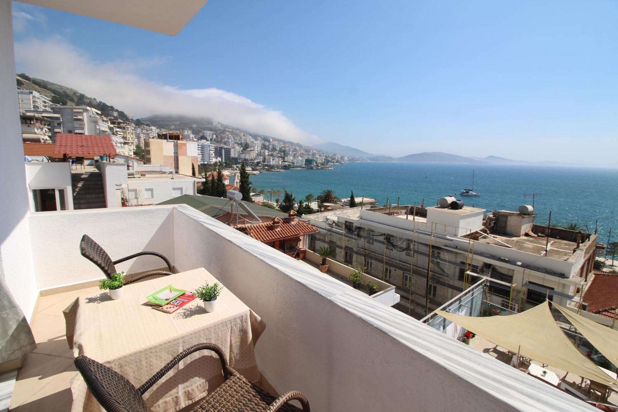 July Seaview Apartments Saranda Dış mekan fotoğraf