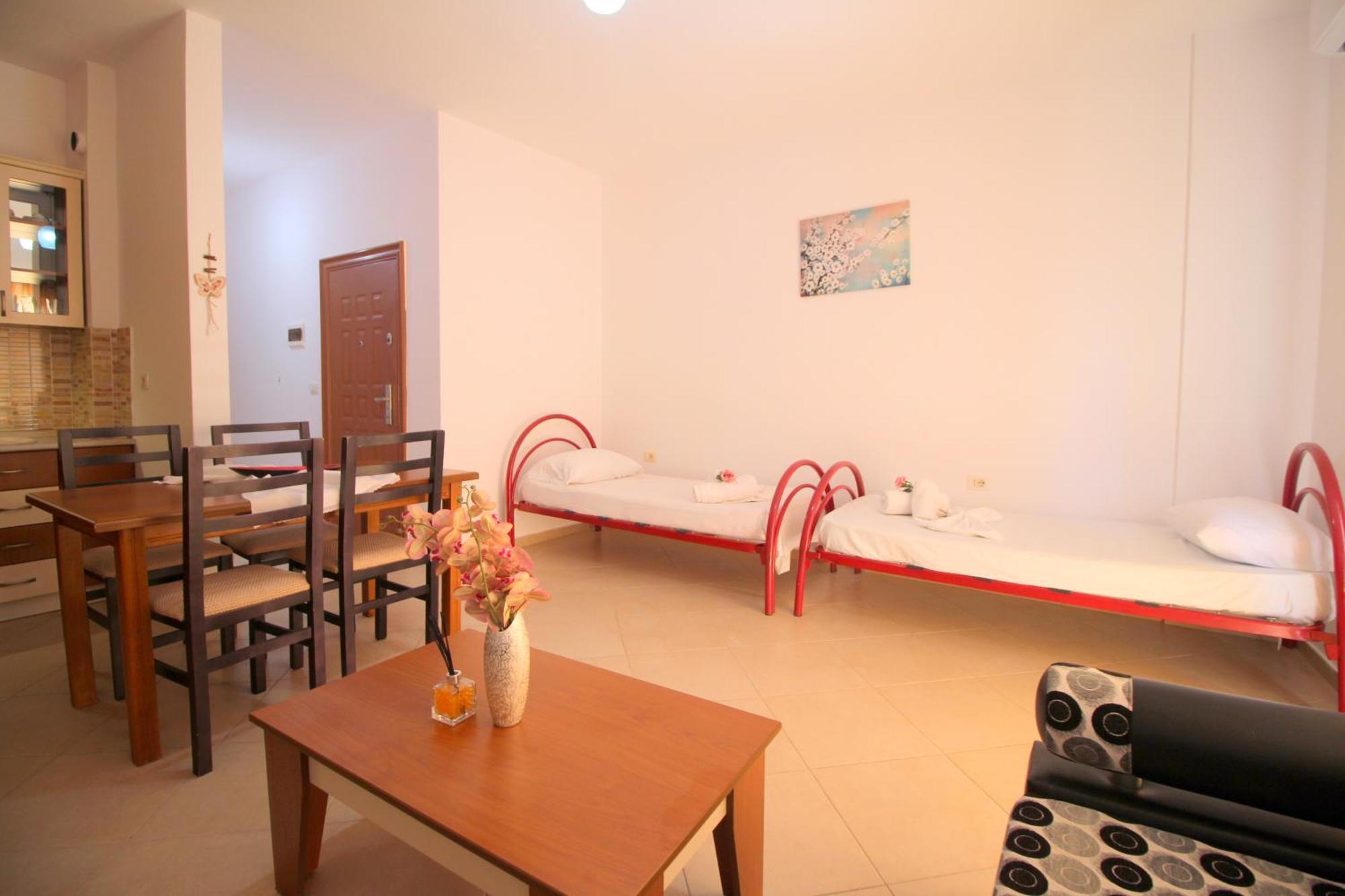 July Seaview Apartments Saranda Dış mekan fotoğraf